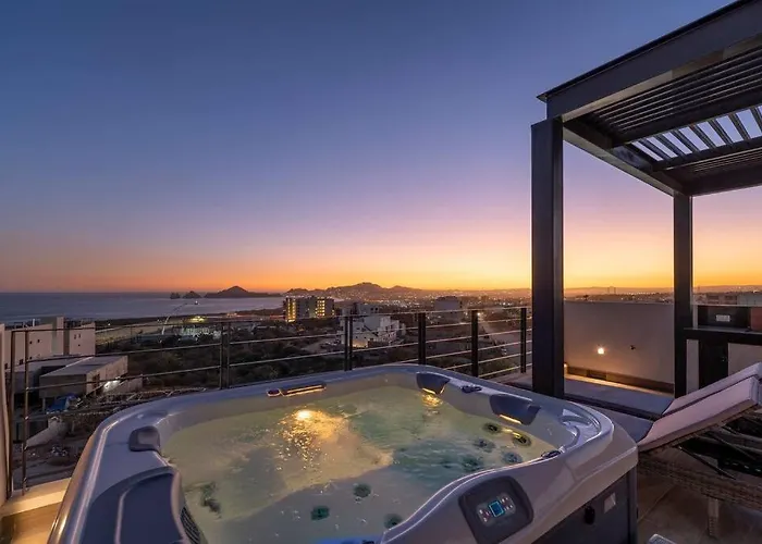 View Rooftop With Heated Jacuzzi Cabo San Lucas