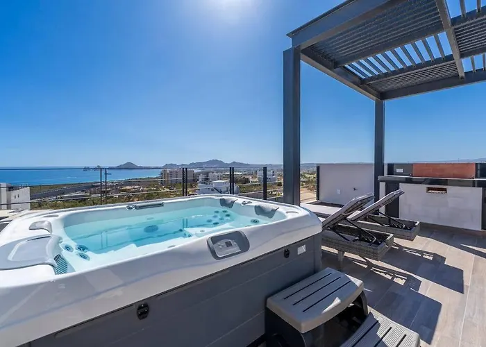 View Rooftop With Heated Jacuzzi Cabo San Lucas